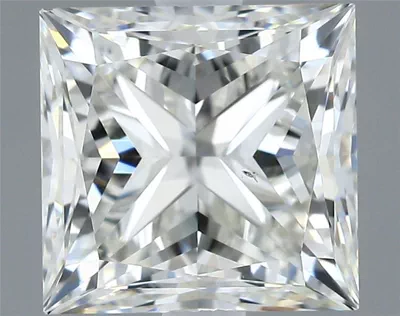 2.01ct J SI1 Very Good Cut Princess Diamond