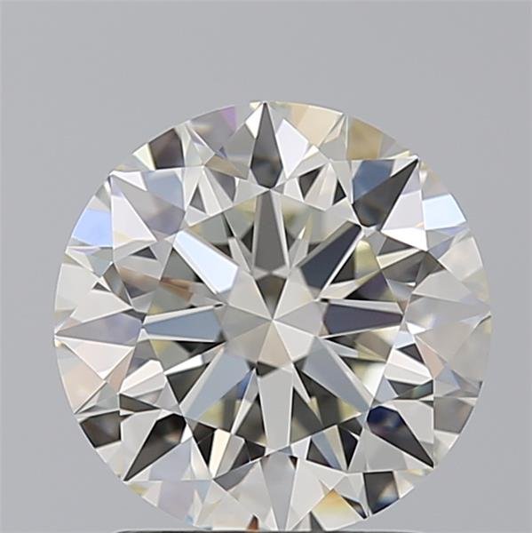 2.02ct K VVS2 Rare Carat Ideal Cut Round Diamond