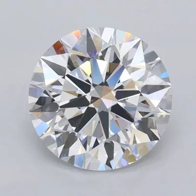 1.58ct D FL Rare Carat Ideal Cut Round Lab Grown Diamond