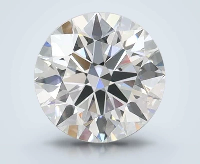 0.61ct D FL Rare Carat Ideal Cut Round Lab Grown Diamond