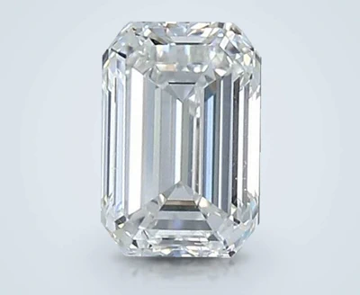 1.00ct G VS2 Rare Carat Ideal Cut Emerald Diamond