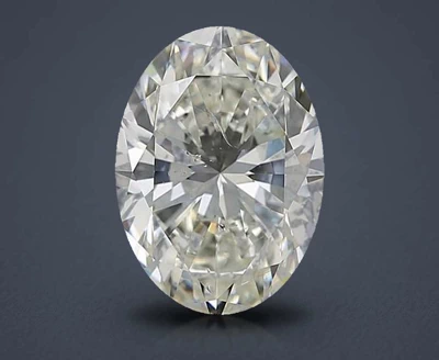 4.51ct J SI2 Very Good Cut Oval Diamond