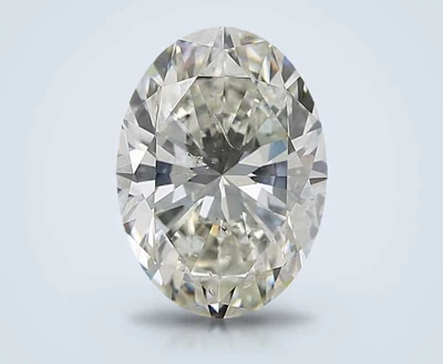 4.51ct J SI2 Very Good Cut Oval Diamond