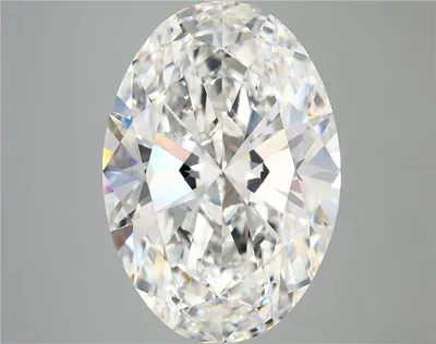 10.04ct F VVS2 Rare Carat Ideal Cut Oval Lab Grown Diamond