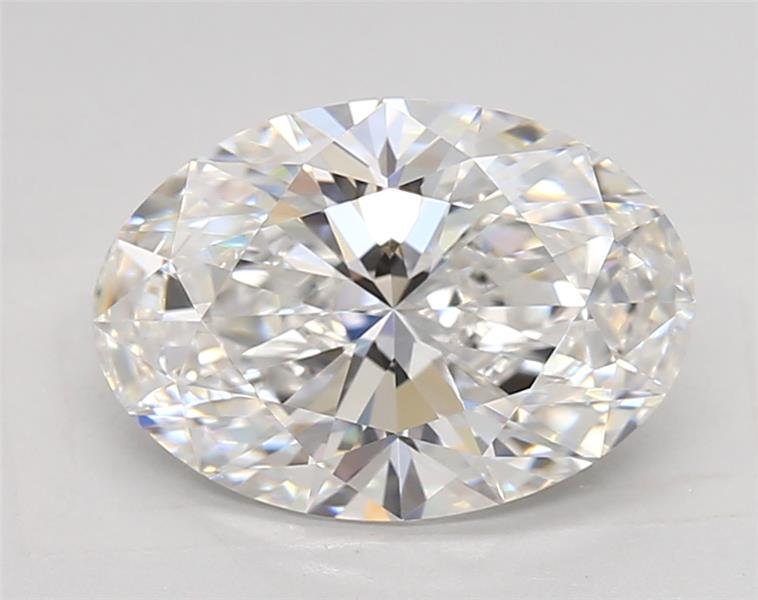 2.88ct E VVS1 Rare Carat Ideal Cut Oval Lab Grown Diamond