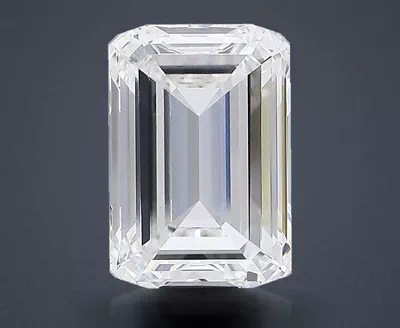 18.07ct F VVS2 Rare Carat Ideal Cut Emerald Lab Grown Diamond