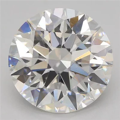 3.04ct F VS1 Rare Carat Ideal Cut Round Lab Grown Diamond