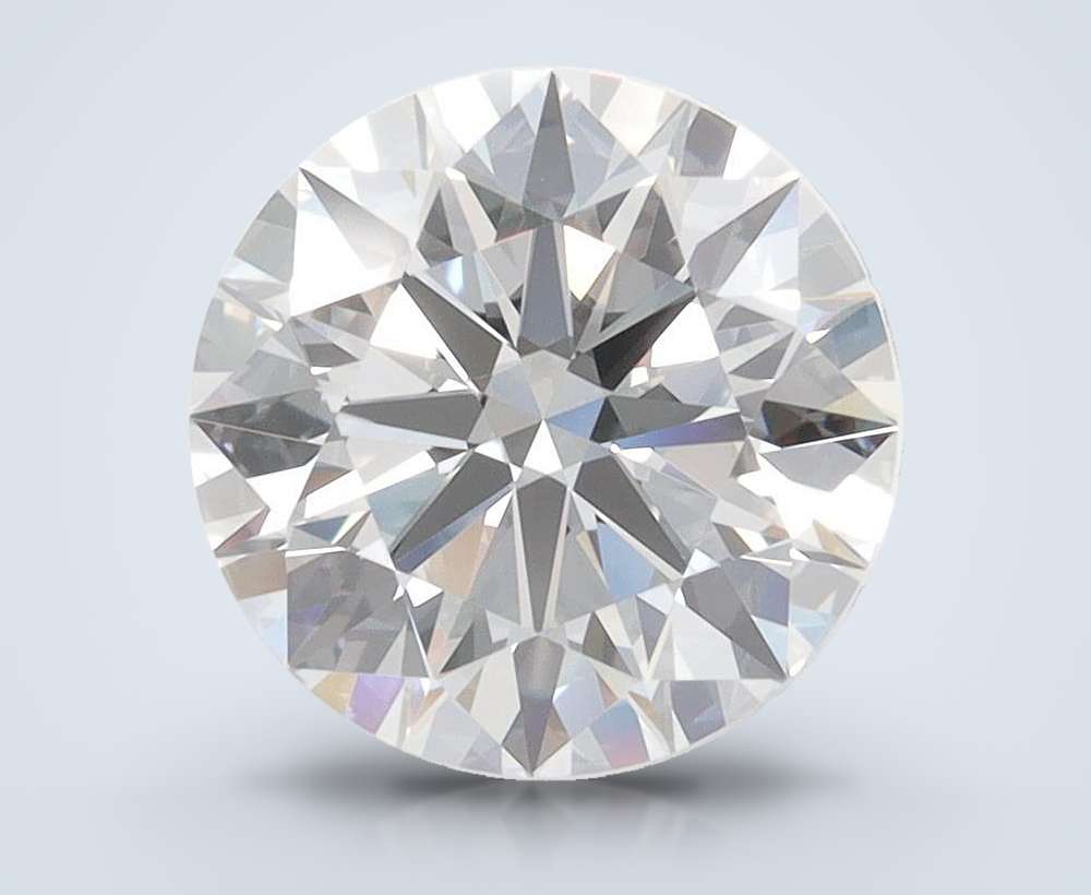 2.37ct D FL Rare Carat Ideal Cut Round Lab Grown Diamond