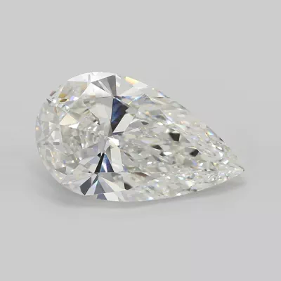 15.21ct G VVS2 Rare Carat Ideal Cut Pear Lab Grown Diamond