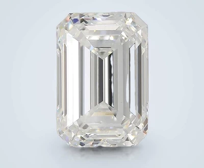 5.06ct F VS1 Rare Carat Ideal Cut Emerald Lab Grown Diamond