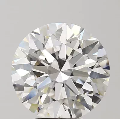 5.01ct G VVS1 Rare Carat Ideal Cut Round Diamond