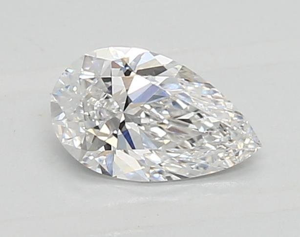 0.51ct E VVS1 Rare Carat Ideal Cut Pear Lab Grown Diamond
