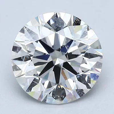 2.01ct H SI1 Rare Carat Ideal Cut Round Diamond