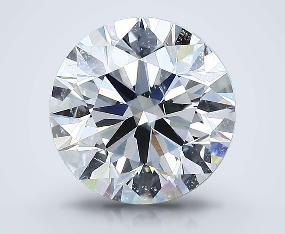 2.01ct H SI1 Rare Carat Ideal Cut Round Diamond