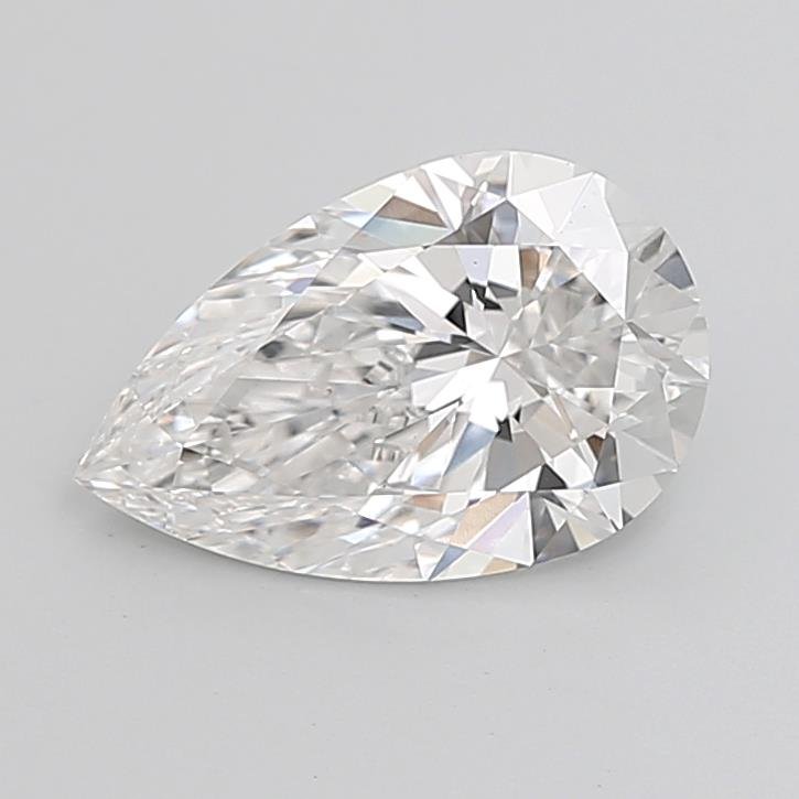 3.06ct E VS1 Rare Carat Ideal Cut Pear Lab Grown Diamond