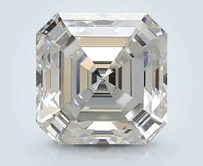 2.42ct E VS1 Rare Carat Ideal Cut Asscher Lab Grown Diamond