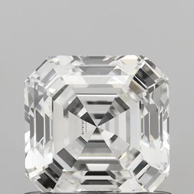 1.07ct E VVS2 Rare Carat Ideal Cut Asscher Lab Grown Diamond