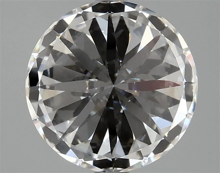 3.07ct E VVS2 Excellent Cut Round Lab Grown Diamond