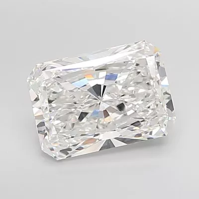 7.04ct G VVS2 Rare Carat Ideal Cut Radiant Lab Grown Diamond