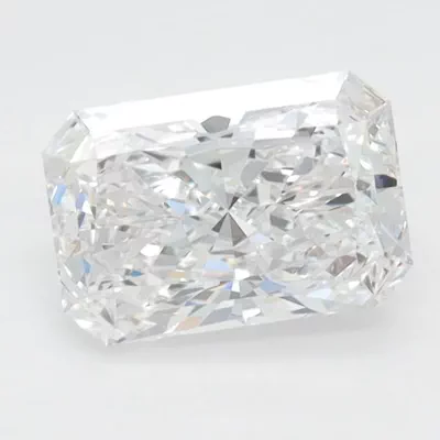 1.59ct D VVS1 Rare Carat Ideal Cut Radiant Lab Grown Diamond