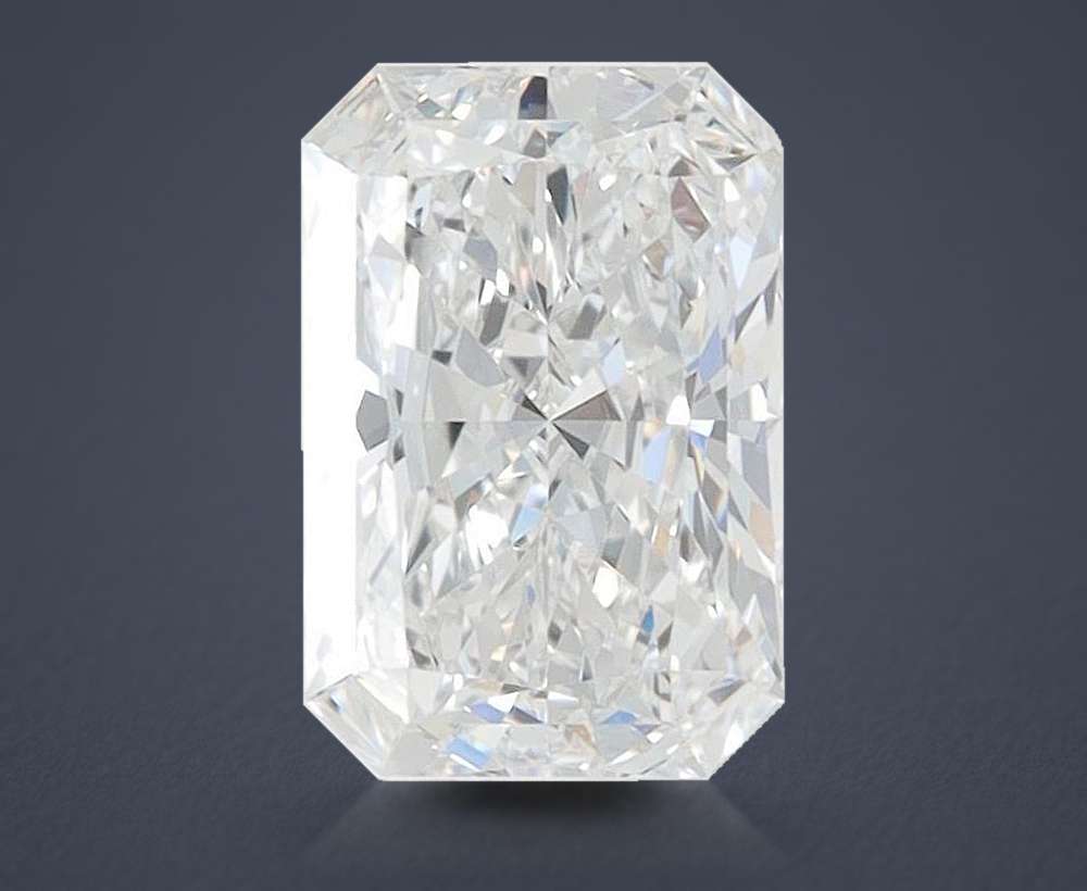 1.59ct D VVS1 Rare Carat Ideal Cut Radiant Lab Grown Diamond