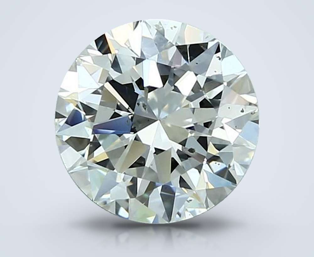 2.01ct H SI1 Excellent Cut Round Diamond