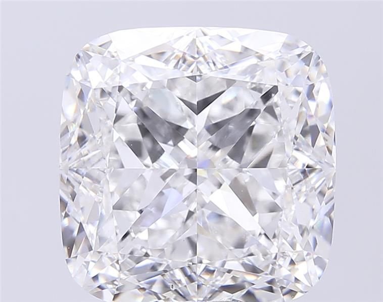 13.56ct F VS2 Rare Carat Ideal Cut Cushion Lab Grown Diamond