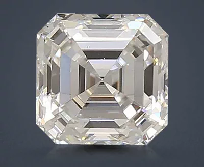 1.60ct D VS1 Rare Carat Ideal Cut Asscher Lab Grown Diamond