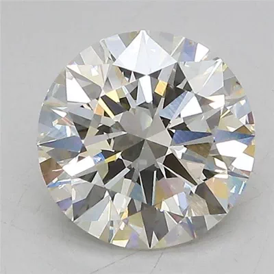 2.17ct J SI1 Excellent Cut Round Lab Grown Diamond