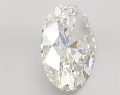 20.70ct F VS2 Rare Carat Ideal Cut Oval Lab Grown Diamond