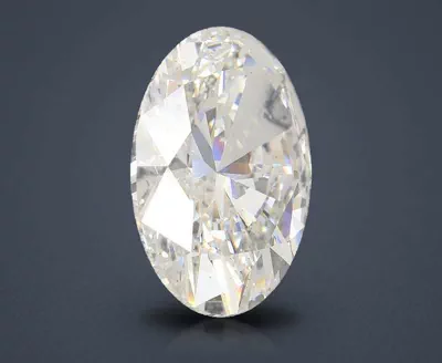 20.70ct F VS2 Rare Carat Ideal Cut Oval Lab Grown Diamond