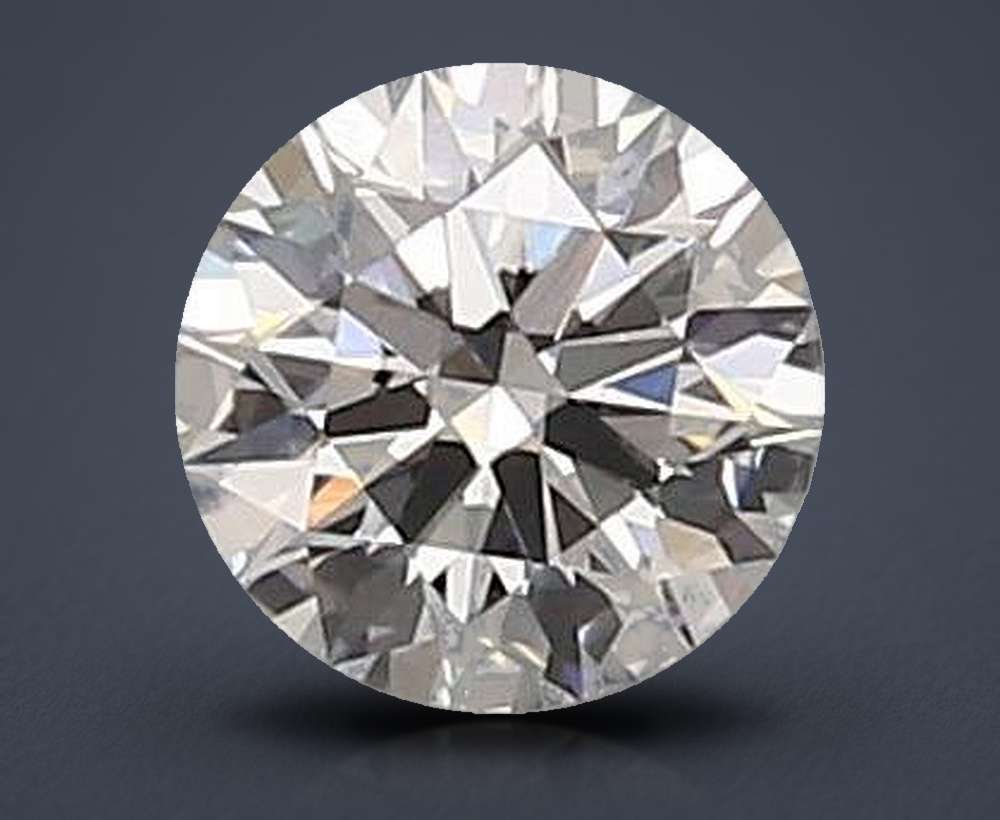 0.57ct D VVS1 Rare Carat Ideal Cut Round Lab Grown Diamond