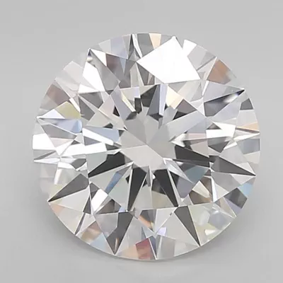 3.35ct D VVS2 Rare Carat Ideal Cut Round Lab Grown Diamond