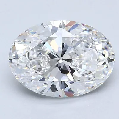 2.51ct E VS2 Very Good Cut Oval Diamond