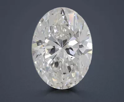 3.01ct G SI1 Rare Carat Ideal Cut Oval Diamond