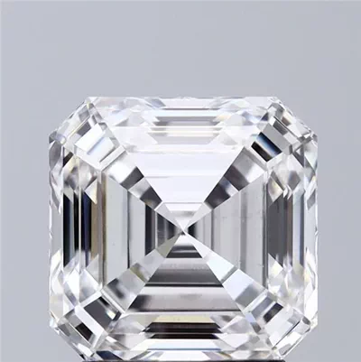 2.83ct D VS1 Rare Carat Ideal Cut Asscher Lab Grown Diamond