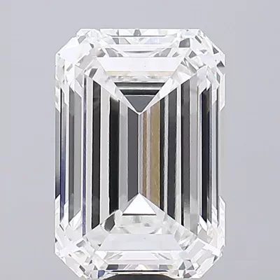 15.08ct F VS1 Rare Carat Ideal Cut Emerald Lab Grown Diamond