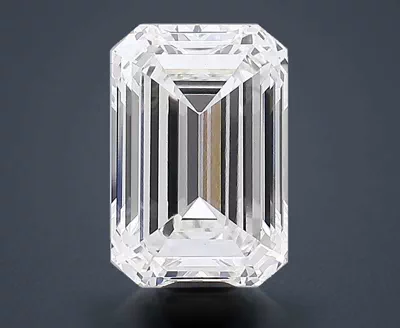 15.08ct F VS1 Rare Carat Ideal Cut Emerald Lab Grown Diamond