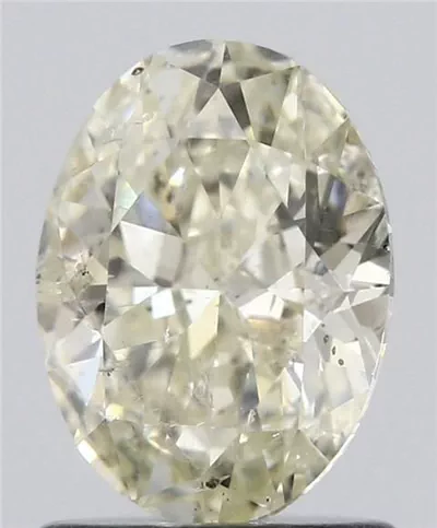 1.00ct K SI2 Rare Carat Ideal Cut Oval Diamond