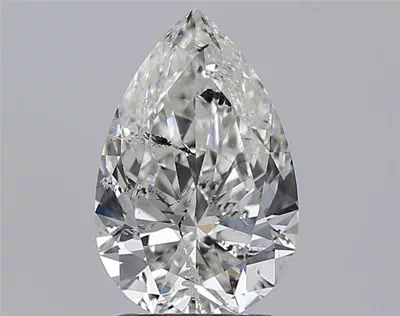 1.93ct G SI2 Rare Carat Ideal Cut Pear Diamond
