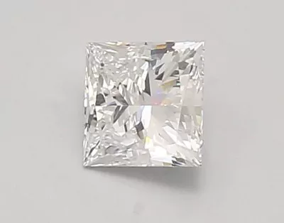 0.84ct D VVS1 Rare Carat Ideal Cut Princess Lab Grown Diamond