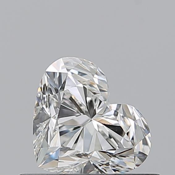 0.53ct H VS1 Rare Carat Ideal Cut Heart Diamond