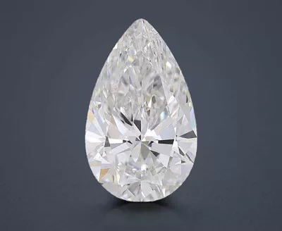 6.04ct E VS1 Rare Carat Ideal Cut Pear Lab Grown Diamond