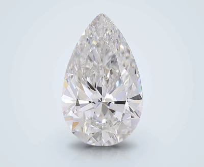 6.04ct E VS1 Rare Carat Ideal Cut Pear Lab Grown Diamond