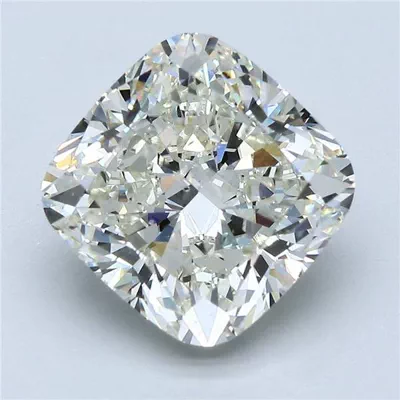 5.06ct K SI1 Very Good Cut Cushion Diamond