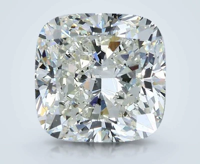 5.06ct K SI1 Very Good Cut Cushion Diamond