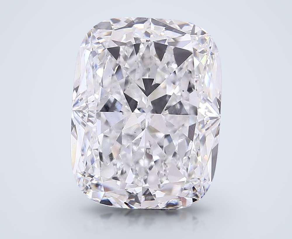 10.55ct F VS2 Very Good Cut Cushion Lab Grown Diamond
