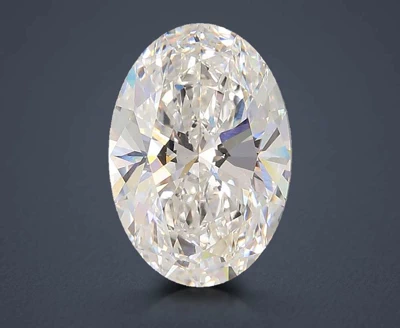 4.03ct F VS1 Rare Carat Ideal Cut Oval Lab Grown Diamond