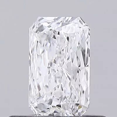 0.56ct D VVS2 Rare Carat Ideal Cut Radiant Lab Grown Diamond