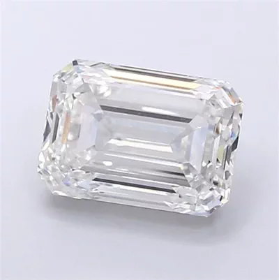 4.23ct F VS1 Very Good Cut Emerald Lab Grown Diamond